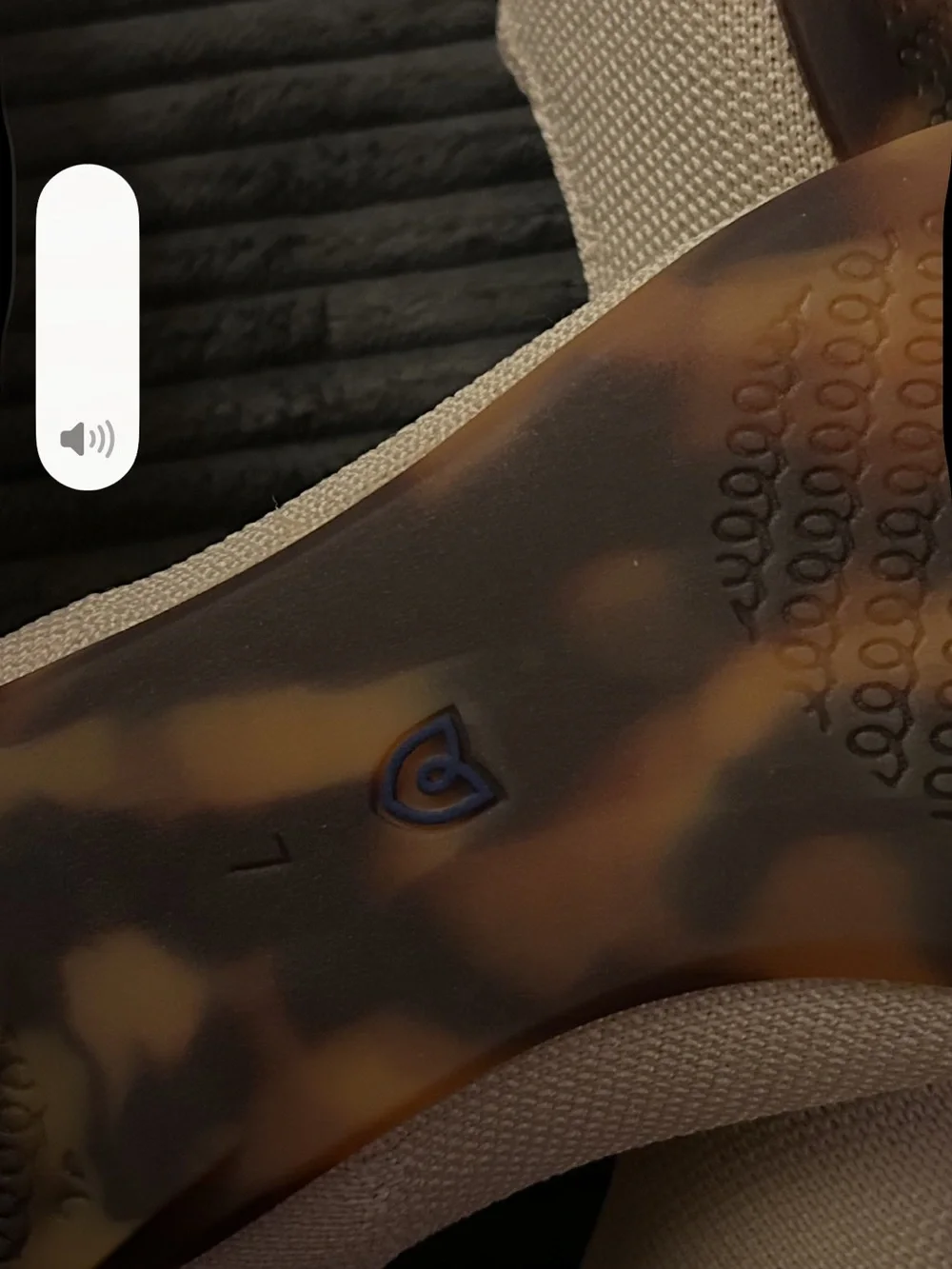 Rothy's “The Emblem Point II” pointed flats with gold hardware